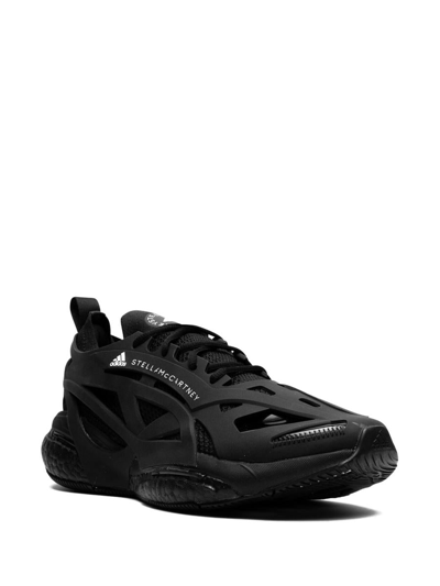 Shop Adidas By Stella Mccartney Solarglide Running Sneakers In Black