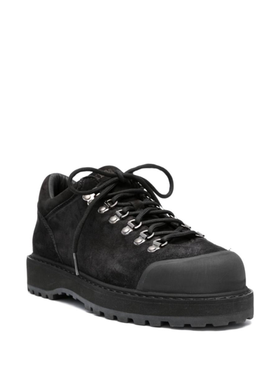 Shop Diemme Cornaro Low Hiking Sneakers In Black
