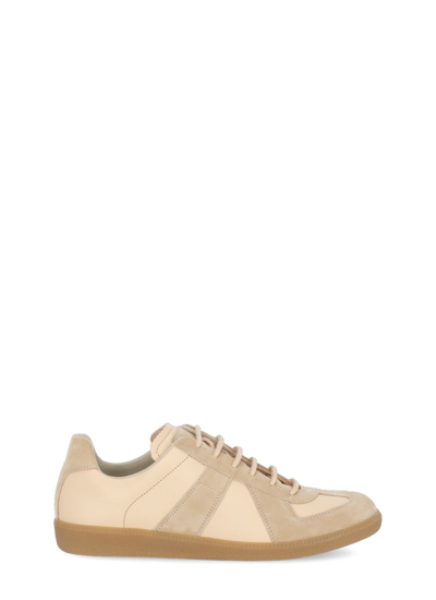 Shop Maison Margiela Sneakers Beige