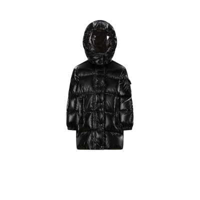 Shop Moncler Doudoune Amra In Noir