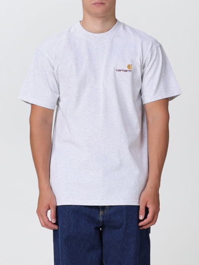 Shop Carhartt T-shirt  Wip Men Color Grey