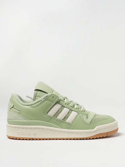 Shop Adidas Originals Forum 84 Sneakers In Suede In Green