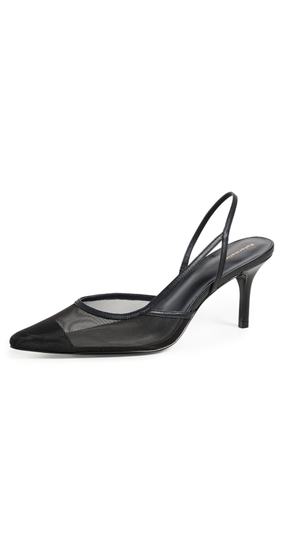 Shop Reformation Whitnee Slingback Heels Black