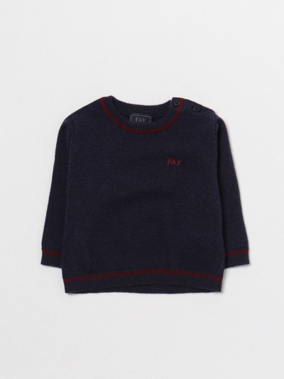 Shop Fay Junior Sweater  Kids Color Blue