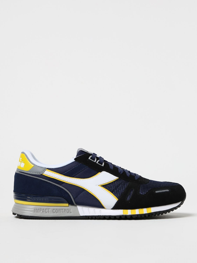 Shop Diadora Sneakers  Men Color Blue