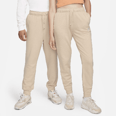 Shop Nike Women's  Sportswear Club Fleece Mid-rise Jogger Pants In Brown