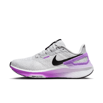 Shop Nike Women's Structure 25 Road Running Shoes In White