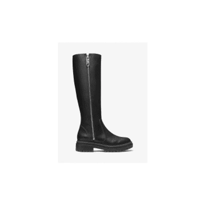 Shop Michael Kors Black Regan Mid Length Boots