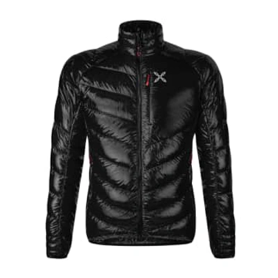 Shop Montura Helois Duvet Black Man Jacket
