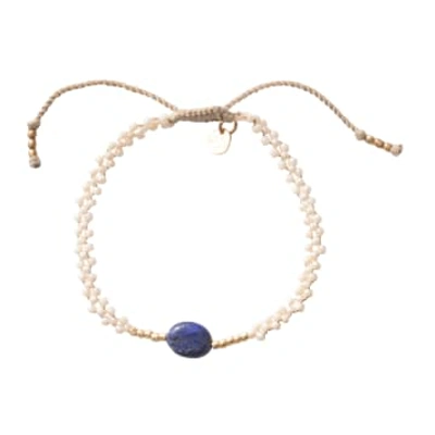 Shop A Beautiful Story Emotion Lapis Lazuli Gold Bracelet