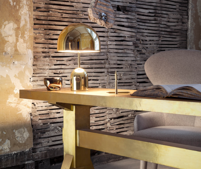 Tom Dixon Lighting Gold Uni In Gold