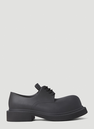Shop Balenciaga Steroid Derby Shoes In Black
