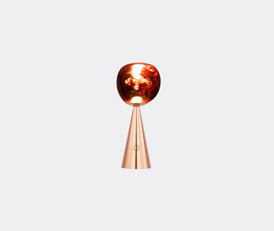 Tom Dixon Melt Portable Copper Led Table Lamp In Copper