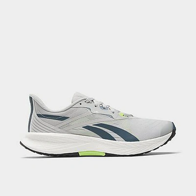 Shop Reebok Men's Floatride Energy 5 Running Shoes In Steely Fog/hoops Blue/laser Lime