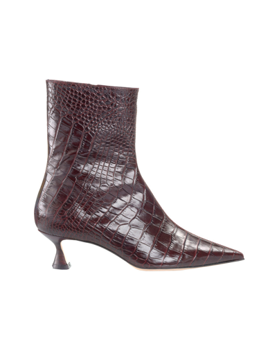 Shop Marion Parke Audra 50 Bootie In Red