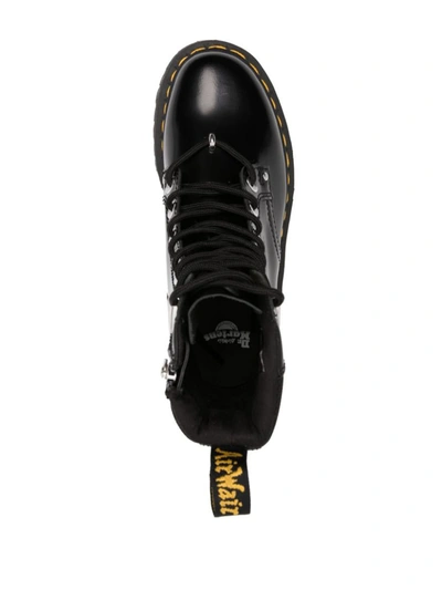 Shop Dr. Martens' Dr. Martens Jadon Hdw Ii Leather Ankle Boots In Black