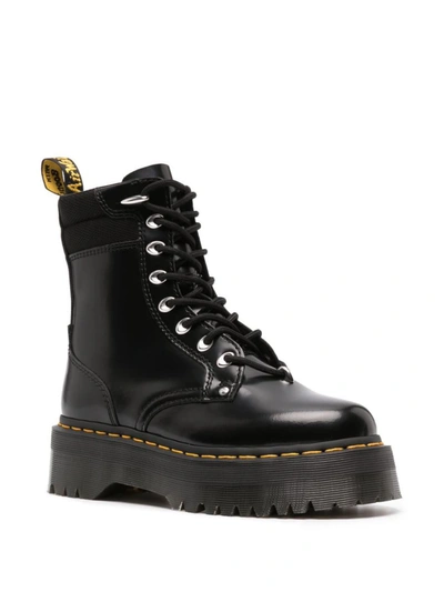 Shop Dr. Martens' Dr. Martens Jadon Hdw Ii Leather Ankle Boots In Black