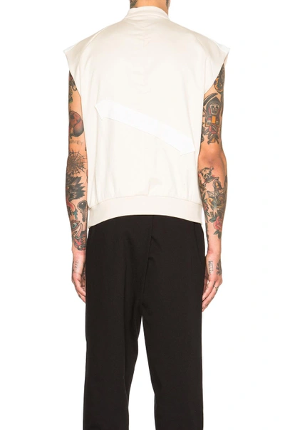 Shop Jw Anderson Oversized Patchwork Tank In Off White