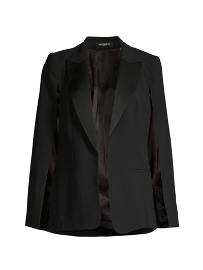Shop Ungaro Women's Claudia Cape Blazer In Black