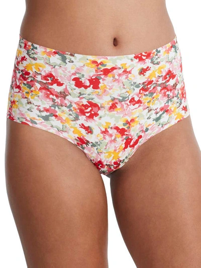 Shop Bare The Easy Everyday No Show Full Brief In Watercolor Floral