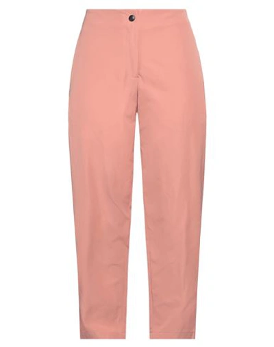 Shop Ottod'ame Woman Pants Pastel Pink Size 8 Polyester