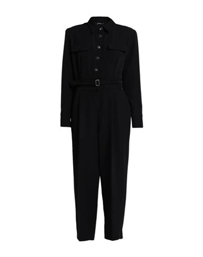 Shop Gattinoni Woman Jumpsuit Black Size 10 Polyester, Elastane