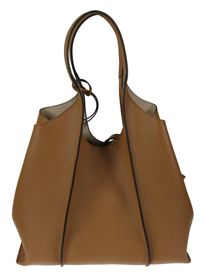 Shop Tod's Micro Pendant Tote In Leather