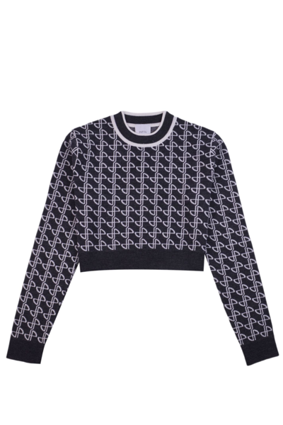 Shop Patou Sweater In Grey