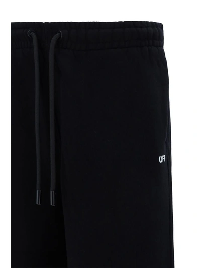 Shop Off-white Bermuda Shorts In Black Whit