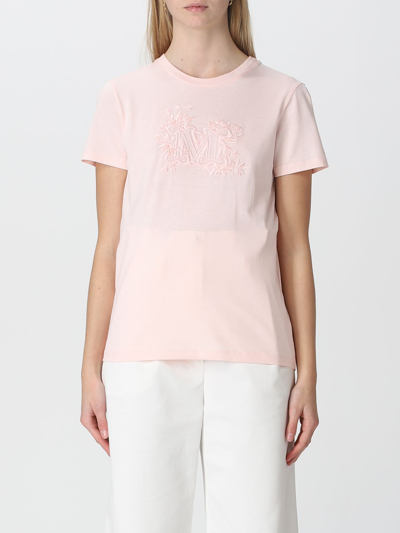 Shop Max Mara T-shirt Woman Pink Woman