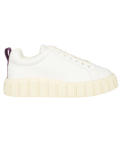 Shop Eytys Odessa Canvas Sneakers In White