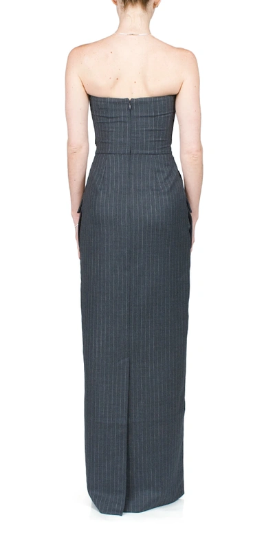 Bec & Bridge Pine Strapless Maxi Dress