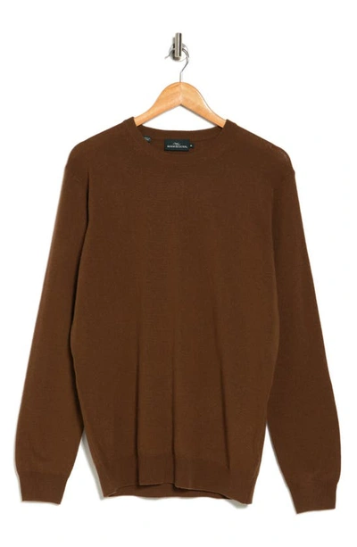 Shop Rodd & Gunn Wool & Cashmere Crewneck Sweater In Ginger