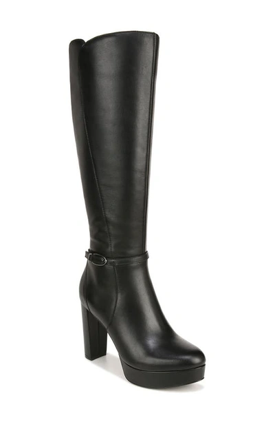 Shop Naturalizer Fenna Knee High Boot In Black Leather