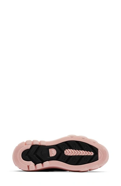 Shop Sorel Caribou X Waterproof Platform Sneaker In Black/ Vintage Pink