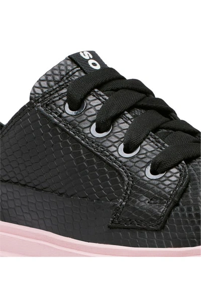 Shop Sorel Caribou X Waterproof Platform Sneaker In Black/ Vintage Pink