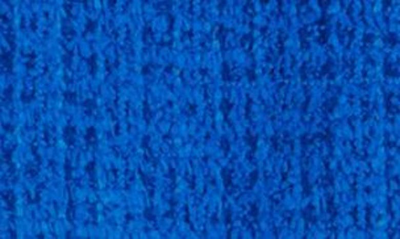 Shop Balmain Tweed Flare Miniskirt In 6kh Cobalt