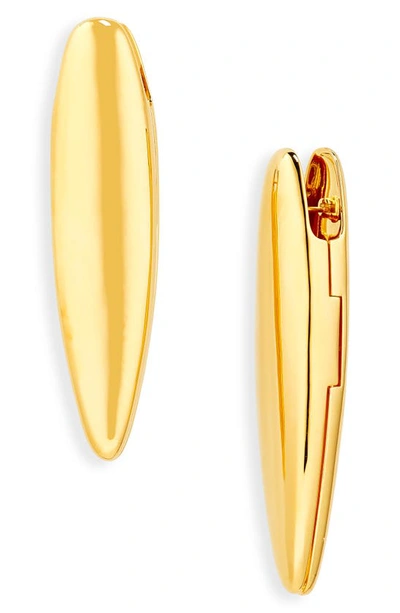 Shop Zimmermann Luminosity Paint Stroke Earrings In Gold