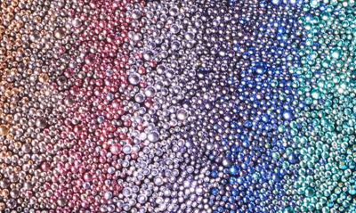 Shop Christian Louboutin Small Loubitwist Rainbow Crystal Leather Clutch In Blue Multi