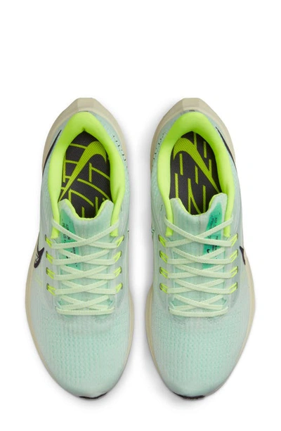 Shop Nike Air Zoom Pegasus 39 Running Shoe In Barely Green/ Purple/ Mint