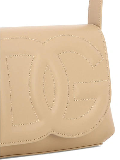 Shop Dolce & Gabbana "dg Logo" Shoulder Bag In Pink