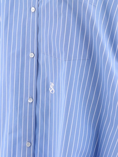 Shop Jil Sander "sunday" Shirt In Blue