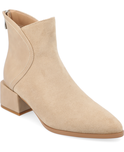 Journee Collection Consuello Bootie In Tan
