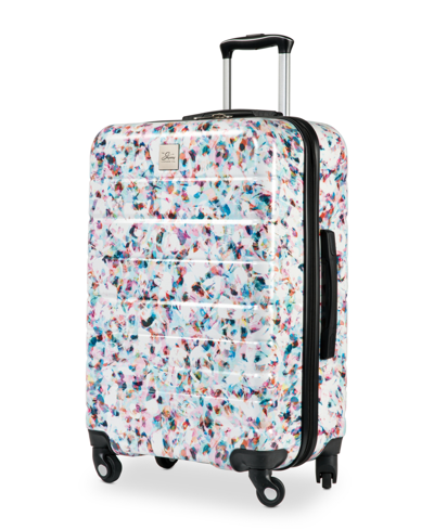 Shop Skyway Epic 2.0 Hardside Medium Check-in Spinner Suitcase, 24" In Confetti