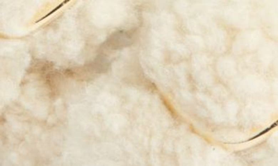 Shop Birkenstock Arizona Big Buckle Genuine Shearling Slide Sandal In Eggshell