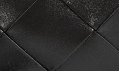 Shop Bottega Veneta Large Intrecciato Leather Crossbody Bag In 8425 Black-gold