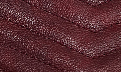 Rebecca Minkoff Edie Tweed Convertible Crossbody Bag In Garnet