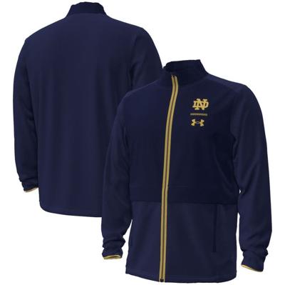 Shop Under Armour Navy Notre Dame Fighting Irish 2023 Aer Lingus College Football Classic Full-zip Jacket