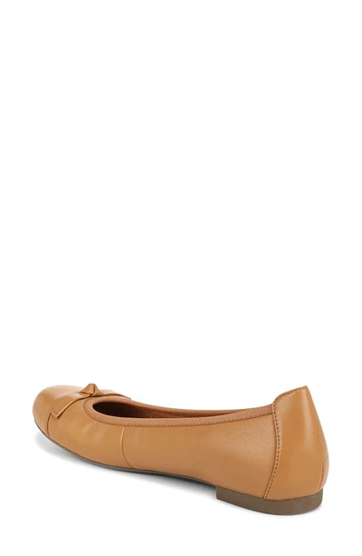 Shop Vionic Amorie Ballet Flat In Camel