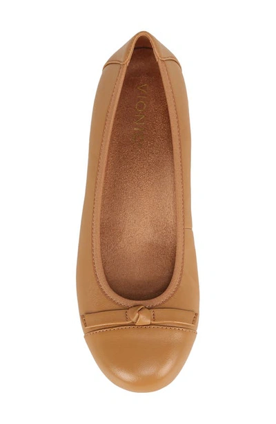 Shop Vionic Amorie Ballet Flat In Camel